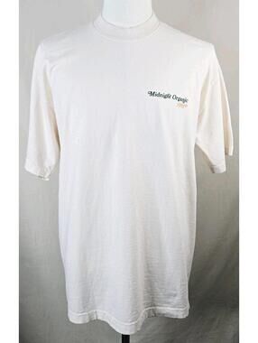 NEW Midnight Organic “Healthy and Organic” Graphic T Shirt 1991 Larry June Large